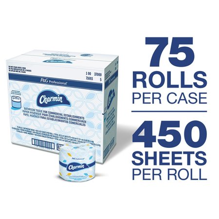 Charmin Standard, 450 Sheets, White, 75 PK 71693